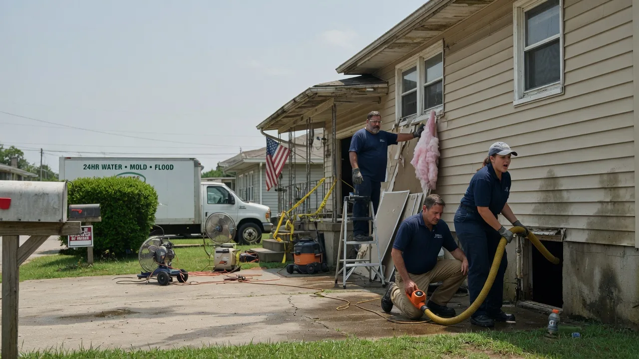 Water Damage Repair in Alma Center, WI near me